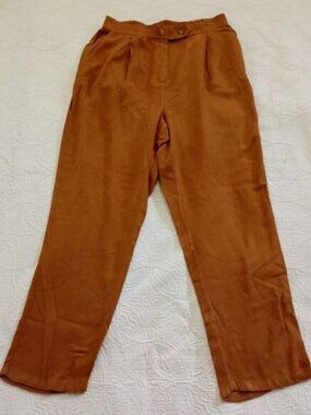 Cotton:ON Women's Mustard Dress Pants Size 6 Straight Leg
